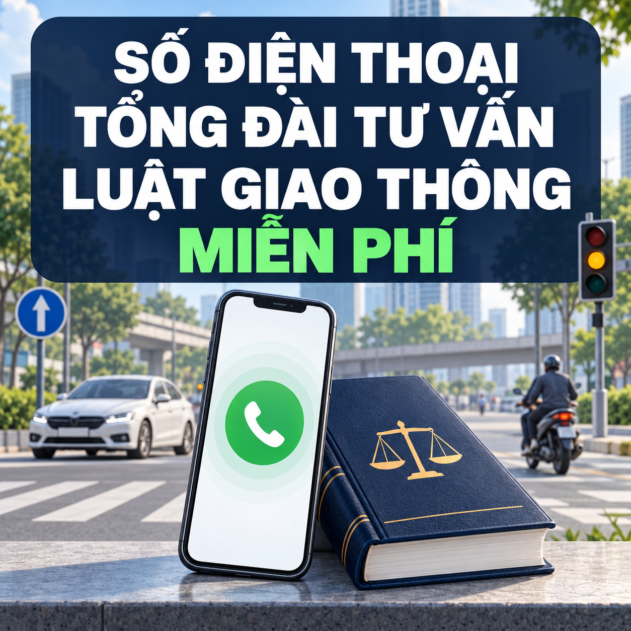 SỐ ĐIỆN THOẠI TỔNG ĐÀI TƯ VẤN LUẬT GIAO THÔNG MIỄN PHÍ