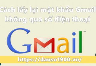 lấy lại mật khẩu gmail