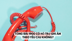 Tổng đài 1900 có hỗ trợ ghi âm theo yêu cầu không
