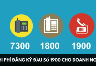 Chi phí đăng ký đầu số 1900 cho doanh nghiệp