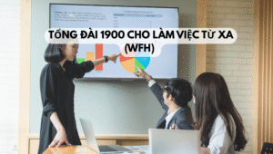 Tổng đài 1900 cho làm việc từ xa (WFH) không