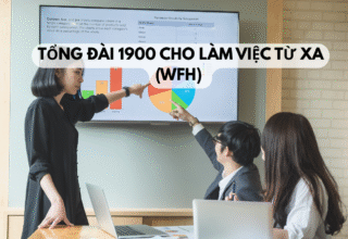 Tổng đài 1900 cho làm việc từ xa (WFH) không