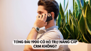 Tổng đài 1900 có hỗ trợ nâng cấp CRM không 