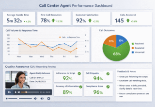 Cách Đo Hiệu Suất Nhân Viên Tổng Đài: KPI, QA, CSAT, FCR