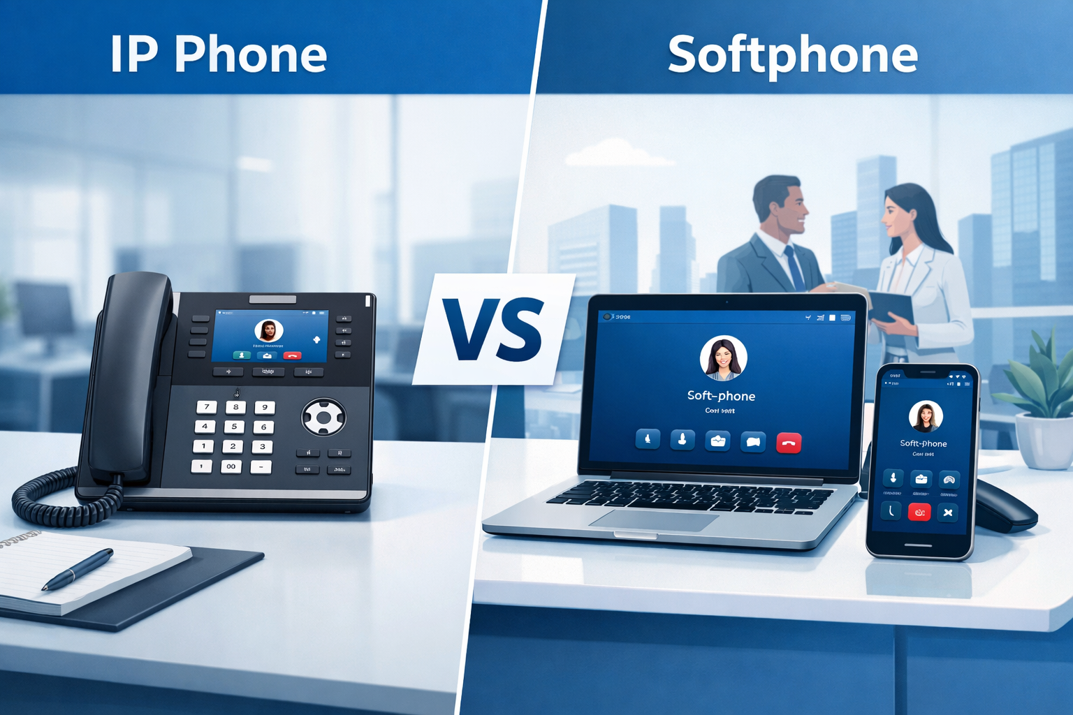 Softphone có thể thay IP Phone không?