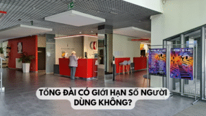 Tổng đài có giới hạn số người dùng không