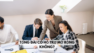 Tổng đài có hỗ trợ mở rộng không