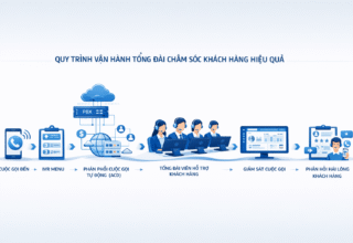 Quy trình vận hành tổng đài CSKH hiệu quả