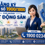 Đăng ký đầu số 1900/1800 cho ngành bất động sản