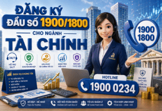 Đăng ký đầu số 1900/1800 cho ngành tài chính