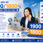 Đăng ký đầu số 1900/1800 cho trung tâm du học