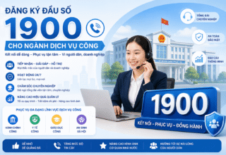 Đăng ký đầu số 1900 cho ngành Dịch vụ công