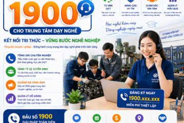 Đăng ký đầu số 1900 cho trung tâm dạy nghề