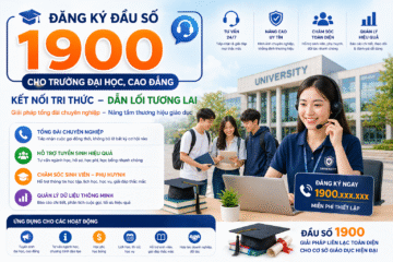 Đăng ký đầu số 1900 cho trường đại học, cao đẳng