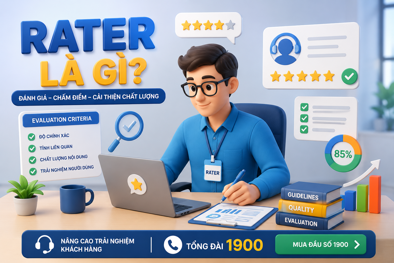 Rater là gì? Vai trò và cơ hội nghề nghiệp hiện nay
