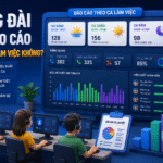 Tổng đài có báo cáo theo ca làm việc không?
