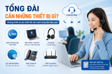 Tổng đài cần những thiết bị gì để hoạt động hiệu quả?