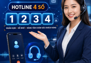 Hotline 4 số, chăm sóc tận tâm