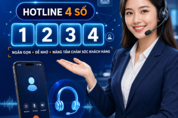 Hotline 4 số, chăm sóc tận tâm