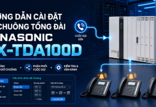 Cấu hình đổ chuông Panasonic KX-TDA100D