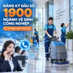 Đăng ký đầu số 1900 cho ngành vệ sinh công nghiệp