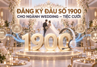 Đăng ký đầu số 1900 cho ngành wedding – tiệc cưới